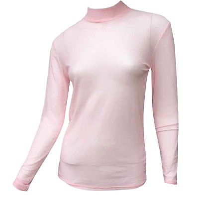 Wholesale- Fashion Women Sexy Long Sleeve Mesh Shirt Casual Crop Top Loose Mesh Sheer Tops T-Shirt