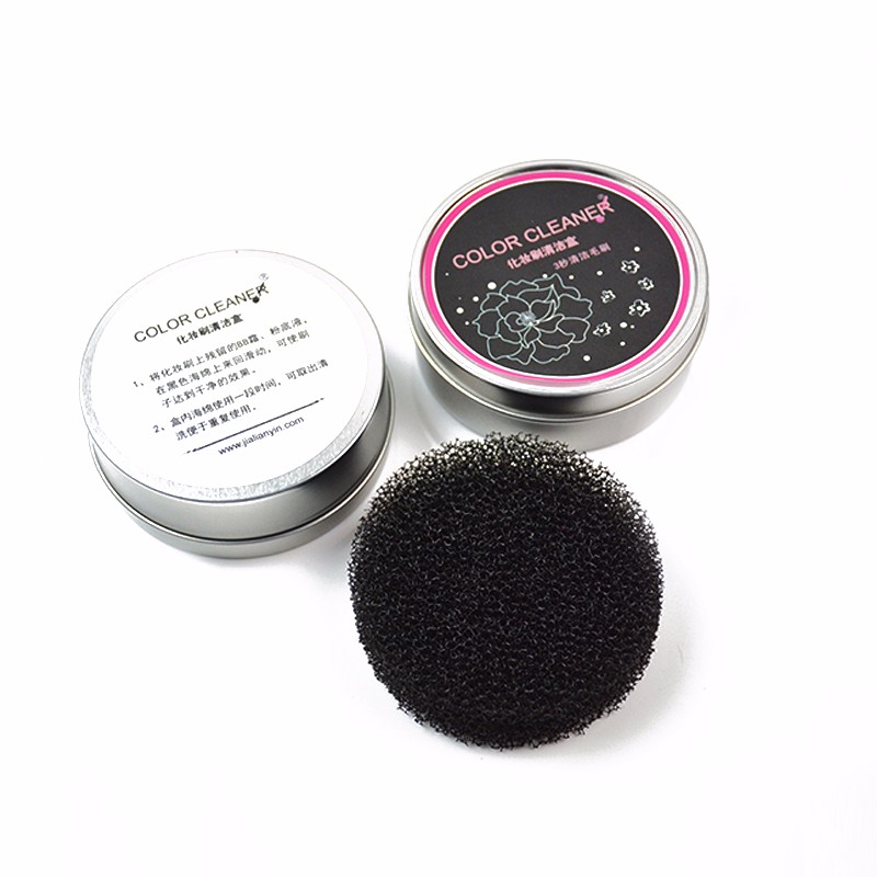 3 Second Color Off !! Makeup Brush Cleaner Sponge Remover Color From Brush Eyeshadow Sponge Tool Cleaner ,Quick Wash