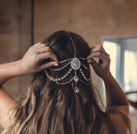 Full Crystal Diamante head band hair jewelry wedding bridal head Jewelry,head chain birthday gift boho
Full Crystal Diamante head band hair jewelry wedding bridal head Jewelry,head chain birthday gift boho