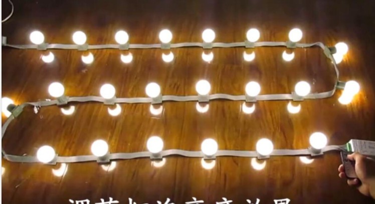 LED 3M 18bulbs DC 24V low-voltage String lights Marquee outdoor waterproof light bulb e27 led bulbs