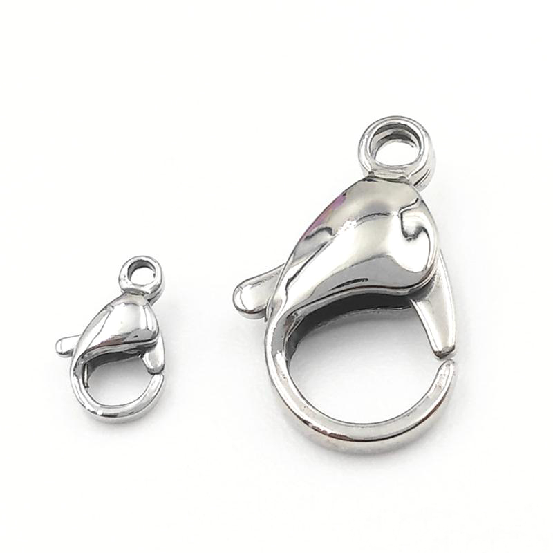 High quality 316L Ssteel lobster clasps necklace jewelry DIY accessories 919mm