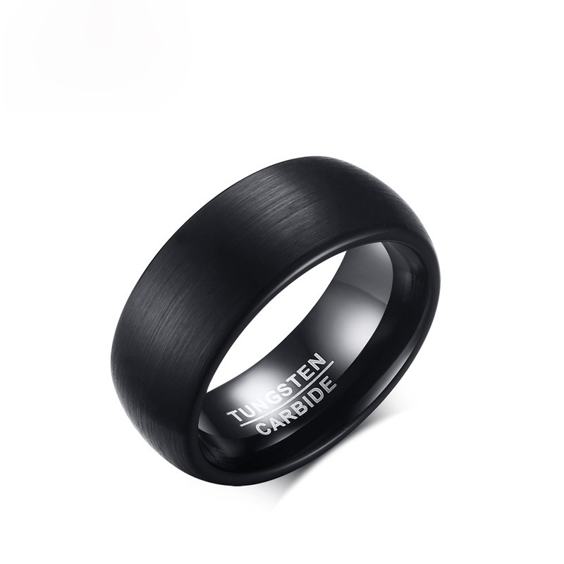 Korea Fashion Style Mens Jewelry High Polished IP Black Plating Mens Rings Matte Finshed Carbide Tungsten Ring US Size 7-12
Korea Fashion Style Mens Jewelry High Polished IP Black Plating Mens Rings Matte Finshed Carbide Tungsten Ring US Size 7-12