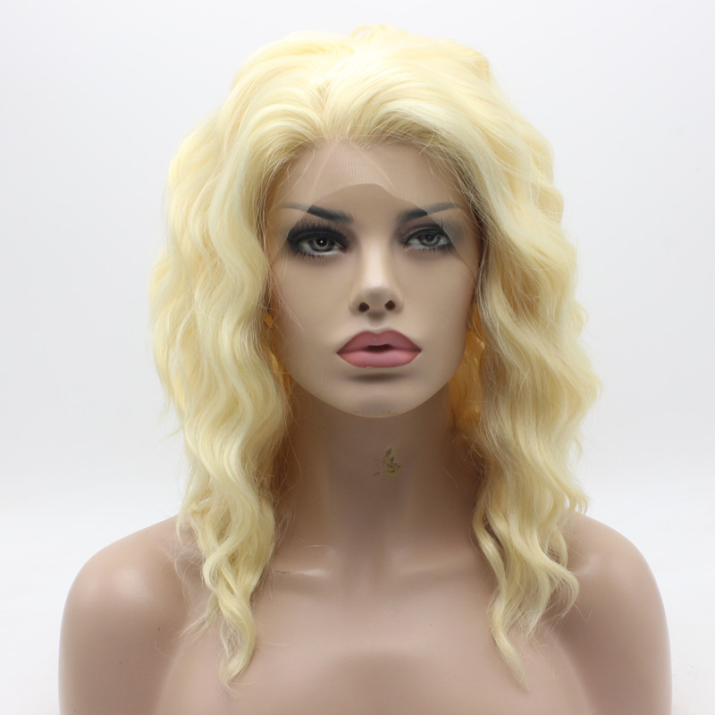 Iwona Hair Natural Wavy Medium Long Light Blonde Wig 17#613 Half Hand Tied Heat Resistant Synthetic Lace Front Wig
Iwona Hair Natural Wavy Medium Long Light Blonde Wig 17#613 Half Hand Tied Heat Resistant Synthetic Lace Front Wig