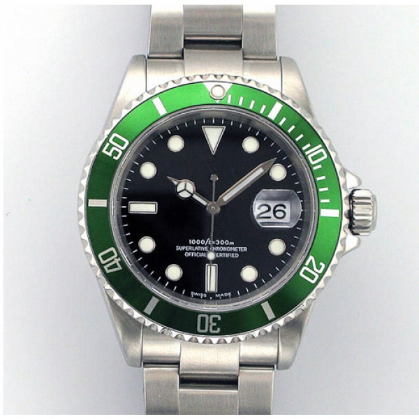 Hot sell Male mens watches stainless steel watch mechanical automatic wristwatch Green Bezel Black Face 033, Green-black
Hot sell Male mens watches stainless steel watch mechanical automatic wristwatch Green Bezel Black Face 033, Green-black