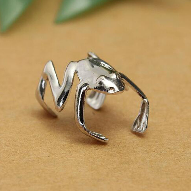 Jewelry Ear Cuff Fashion jewelry earrings! Frog ear cuff earring jewelry color gold/ silver free shipping