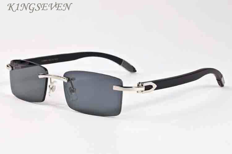 bamboo wood sunglasses for mens fashion man polairzed sunglasses rimless driving buffalo horn glasses brown pink clear lenses eyegl