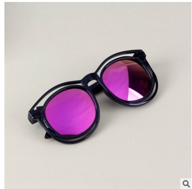 2017 New Kids Children Sunglasses Double Frame Hollow Design Sun glasses For Boys Girls Colorful Reflective Baby Goggle Z260305