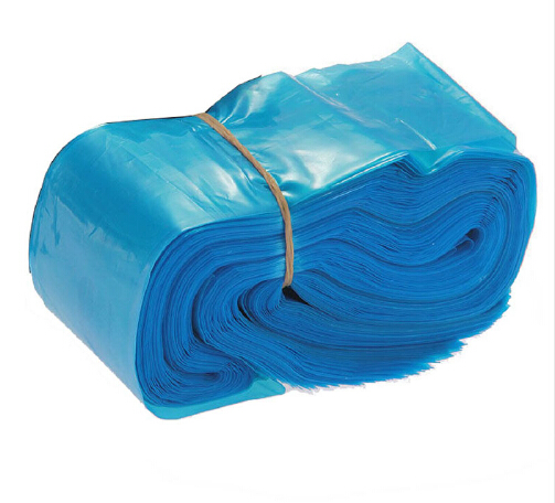 100pcs Disposable Hygiene Tattoo Clip Cord Bag Plastic Blue Tattoo Machine Clip Cord Sleeve Cover Bag No Box Packaging