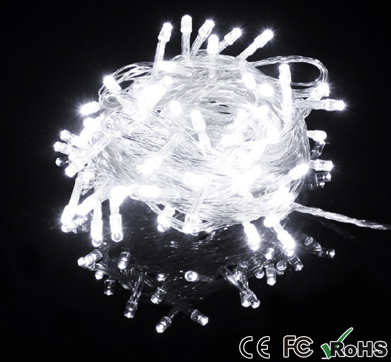 20M/30M/50M/100M 600 LED String Fairy Lights Xmas Decor Red/Blue/Gre lights Twinkle lighten Colorfull Christmas Party Wedding