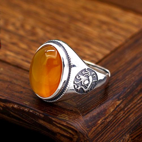 Sterling Silver 925 Engagement Wedding Ring 13x15mm Oval Cabochon Semi Mount Fine Silver Ring Setting