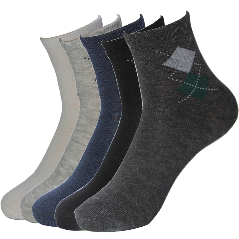 Hot Sale Fashion Mens Socks Rhombus Print Super Quality Business Casual Black Gray White 5 Colors Winter Warm Sock Free Shipping
Hot Sale Fashion Mens Socks Rhombus Print Super Quality Business Casual Black Gray White 5 Colors Winter Warm Sock Free Shipping