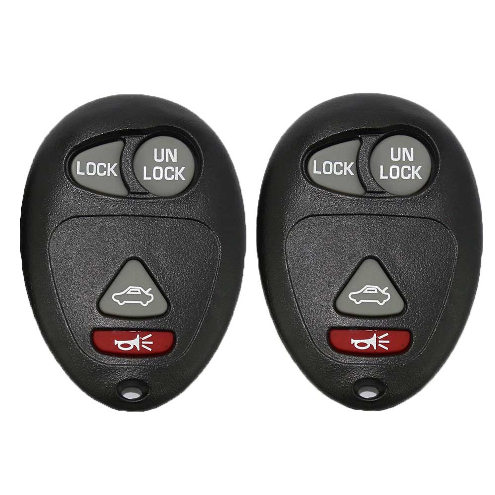 Guaranteed 100% 2PCS Replacement Keyless Entry Remote Key Fob Car Transmitter Clicker Control Beeper Alarm For BUICK Pontiac Free Shipping