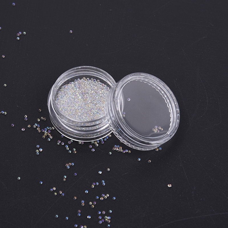 Nail Art Decoration Glitter Crystal Glass Caviar Beads Tiny 3D Micro Pixie Mermaid Nails Art Hot Nail Decorations