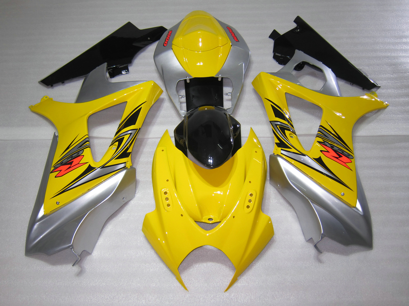 Injection molding 100% kit for Suzuki GSXR1000 05 06 yellow black fairings set GSXR1000 2005 2006 OT32, Same as picture
Injection molding 100% kit for Suzuki GSXR1000 05 06 yellow black fairings set GSXR1000 2005 2006 OT32, Same as picture
