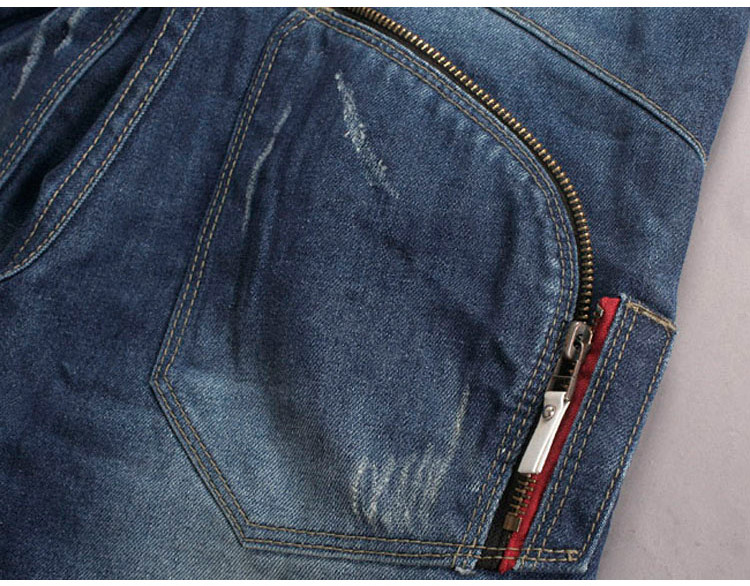Wholesale-AirGracias High Quality Jeans Men Straight Denim Casual Men Long Pants Trousers Brand Top Zipper Jean Plus Size 28-38