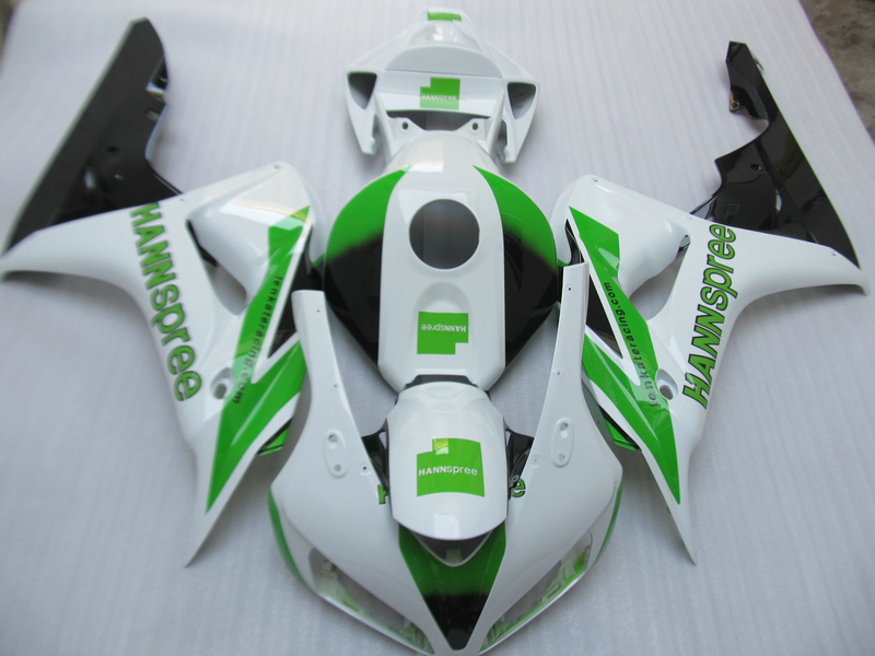 Injection molding top selling fairing kit for HONDA CBR1000RR 06 07 white green fairings set CBR1000RR 2006 2007 OT14, Same as picture
Injection molding top selling fairing kit for HONDA CBR1000RR 06 07 white green fairings set CBR1000RR 2006 2007 OT14, Same as picture