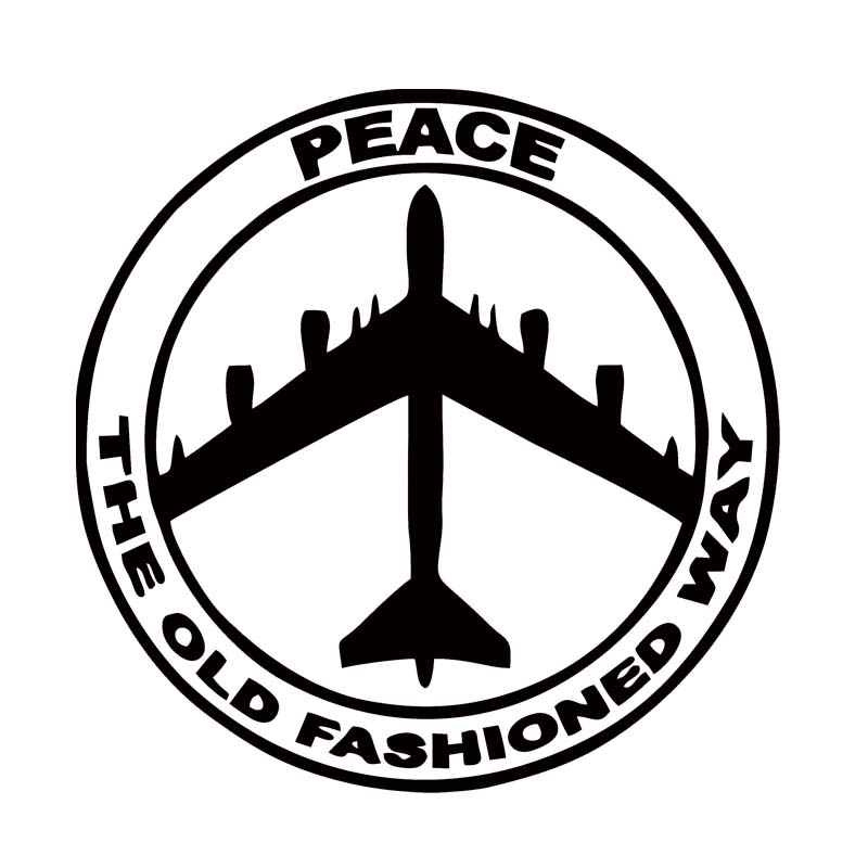 Hot Sale For B-52 Peace Air Force Car Styling Truck Decal Vinyl Funny Sticker Jdm Car Window Accessories Decor, Color
Hot Sale For B-52 Peace Air Force Car Styling Truck Decal Vinyl Funny Sticker Jdm Car Window Accessories Decor, Color