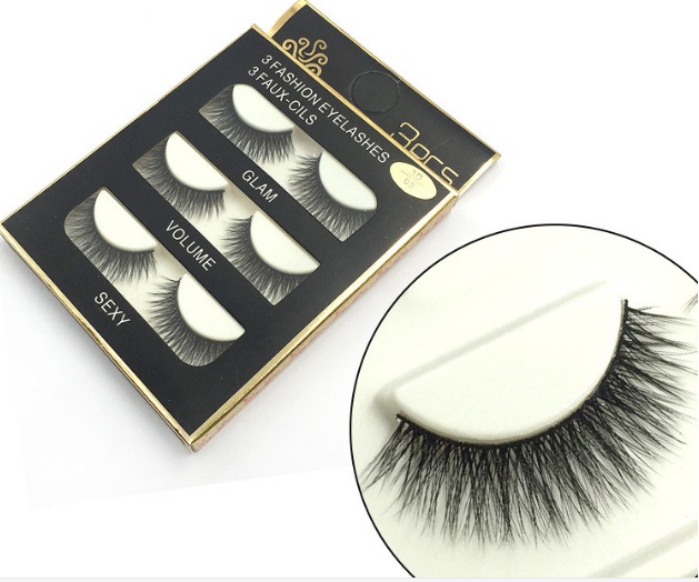 3D false eyelashes 16 Styles Handmade Beauty Thick Long Soft lashes Fake Eye Lashes Eyelash Sexy High Quality X250925