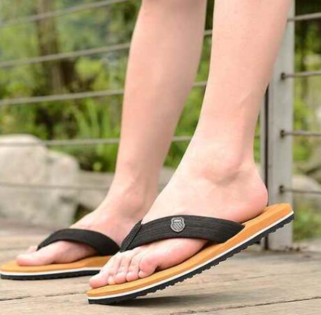 Wholesale-HOT men fashion new 2017 summer beach surf swimming flip flops mens slippers chinelo masculino plus size flat sandal shoesPZ0037
