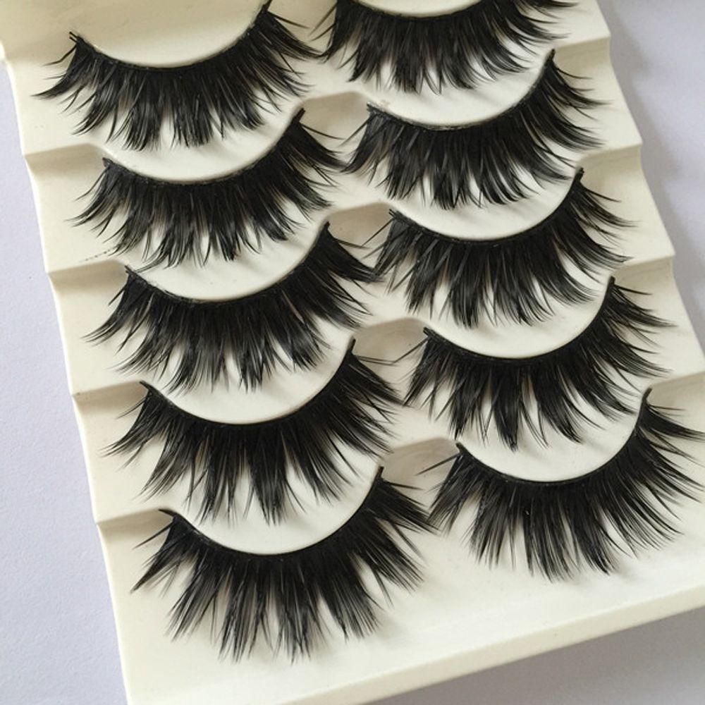 NEW Beauty Fashion 5 Pairs/set 3D Natural Cross Fake False Eyelashes Eye Lashes Makeup Tools
NEW Beauty Fashion 5 Pairs/set 3D Natural Cross Fake False Eyelashes Eye Lashes Makeup Tools