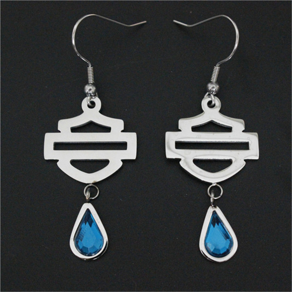 5pairs/lot new arrival biker style earrings 316L stainless steel fashion jewelry unisex motorbiker sapphire earrings, Golden
5pairs/lot new arrival biker style earrings 316L stainless steel fashion jewelry unisex motorbiker sapphire earrings, Golden