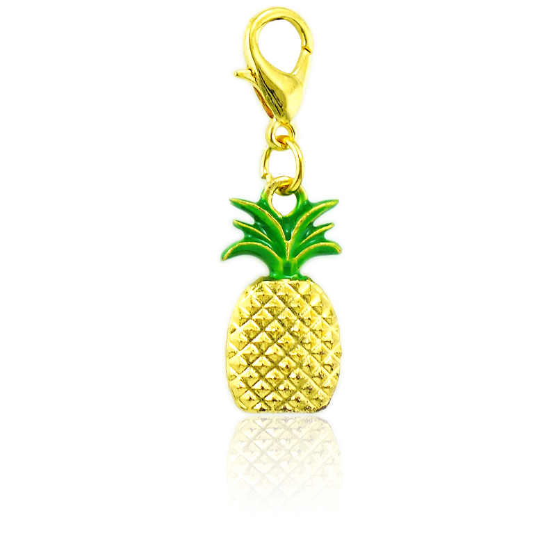 JINGLANG Lobster Clasp Charms Dangle Gold Color Alloy Pineapple Fruit Pendants DIY Charms For Jewelry Making Accessories, Bronze;silver
JINGLANG Lobster Clasp Charms Dangle Gold Color Alloy Pineapple Fruit Pendants DIY Charms For Jewelry Making Accessories, Bronze;silver