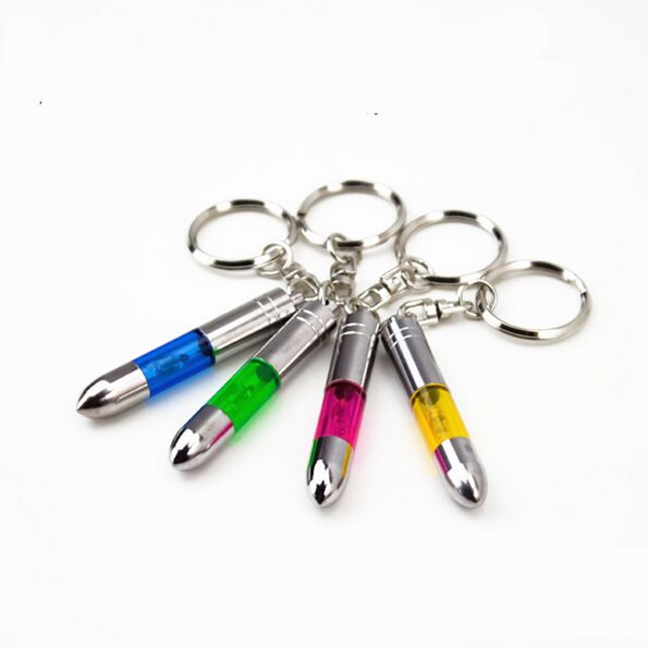 2pc Car Anti-static Keychain Body Static Eliminator Electrostatic Treasure Electrostatic Bullet Small Bullet Shaped Keychain Car Accessorie