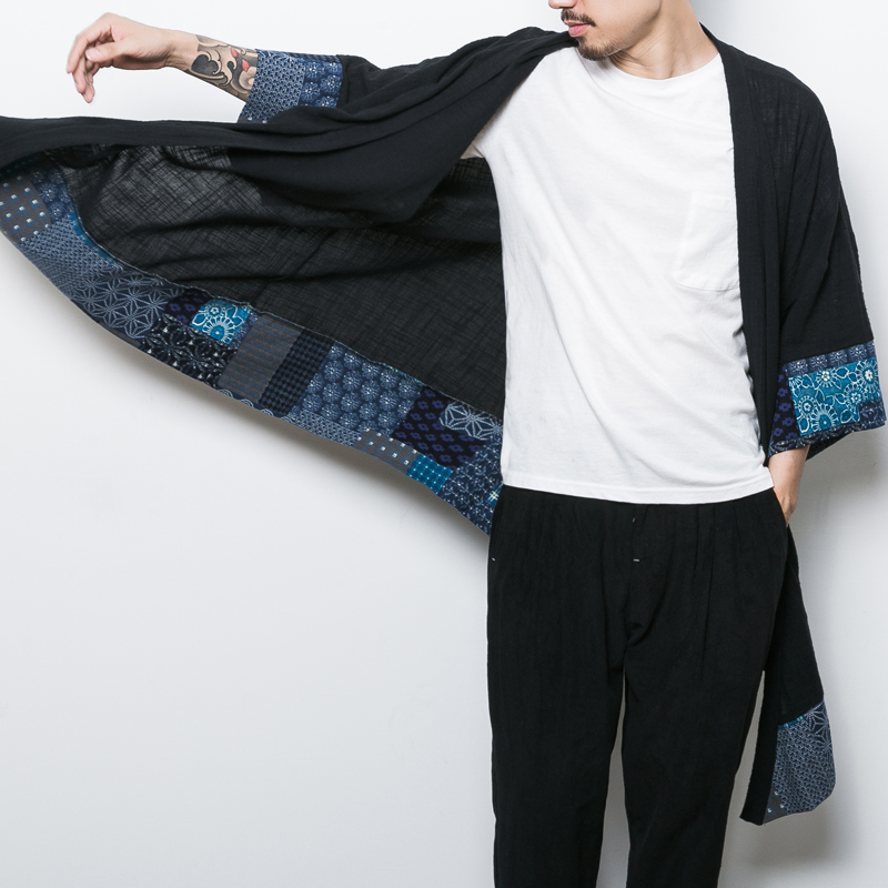 Wholesale- YINOS Cotton Linen Chinses Traditional Tang Long Suit Men Coat Geometry Patch Male Outwear Summer Homme Trench Summer 2017, Black
Wholesale- YINOS Cotton Linen Chinses Traditional Tang Long Suit Men Coat Geometry Patch Male Outwear Summer Homme Trench Summer 2017, Black