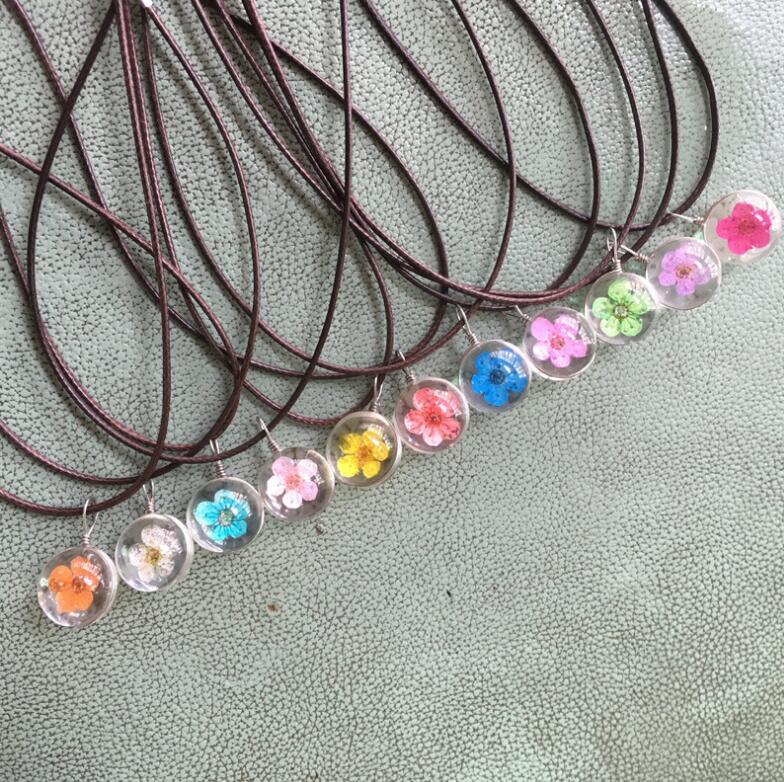 Good A++ Handmade Narcissus Dry Flower Glass Ball Pendant Chainbone Chain Sweater Chain WFN627 (with chain) mix order 20 pieces a lot
Good A++ Handmade Narcissus Dry Flower Glass Ball Pendant Chainbone Chain Sweater Chain WFN627 (with chain) mix order 20 pieces a lot