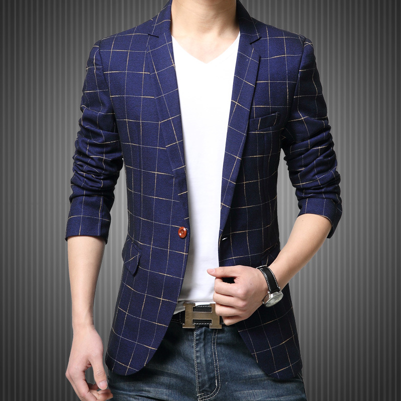 Wholesale- Spring new Korean Slim influx of male adolescent boys small suit men suit jacket thin sectiondo503