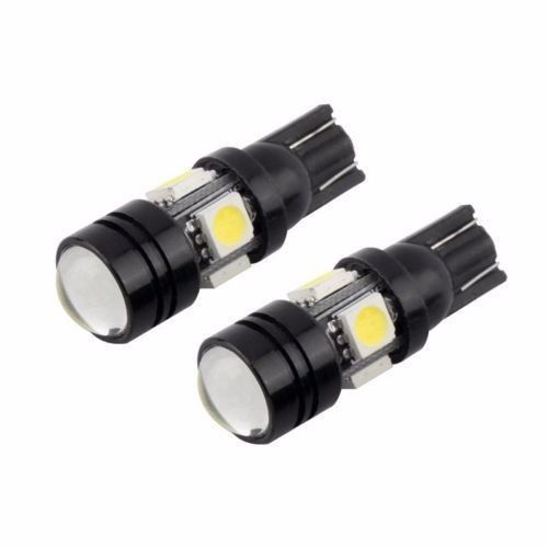 10X T10 LED W5W 196 168 Car LED Auto Lamp 12V 20W Light bulbs with Projector Lens
10X T10 LED W5W 196 168 Car LED Auto Lamp 12V 20W Light bulbs with Projector Lens