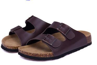 New 2017 summer woman men flats sandals Cork slippers unisex casual shoes print mixed colors flip flop free shipping