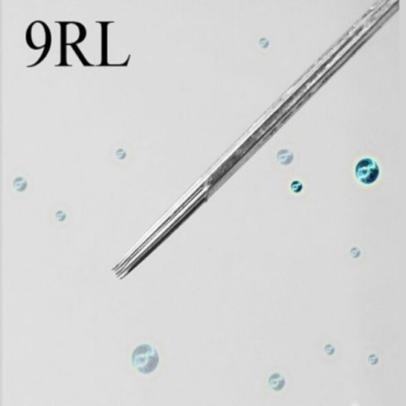 Wholesale New 50PCS/box 9RL Disposable Sterile s 9 Round Liner Supply Hot Free Shipping