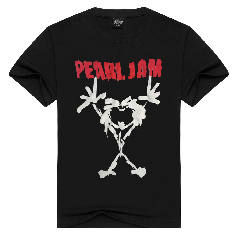 New Summer 2017 Stylish Pearl Jam Band 3D Printing Short Sleeve Men American Hard Rock Men's Black T-shirt Size S-3XL, White;black
New Summer 2017 Stylish Pearl Jam Band 3D Printing Short Sleeve Men American Hard Rock Men's Black T-shirt Size S-3XL, White;black