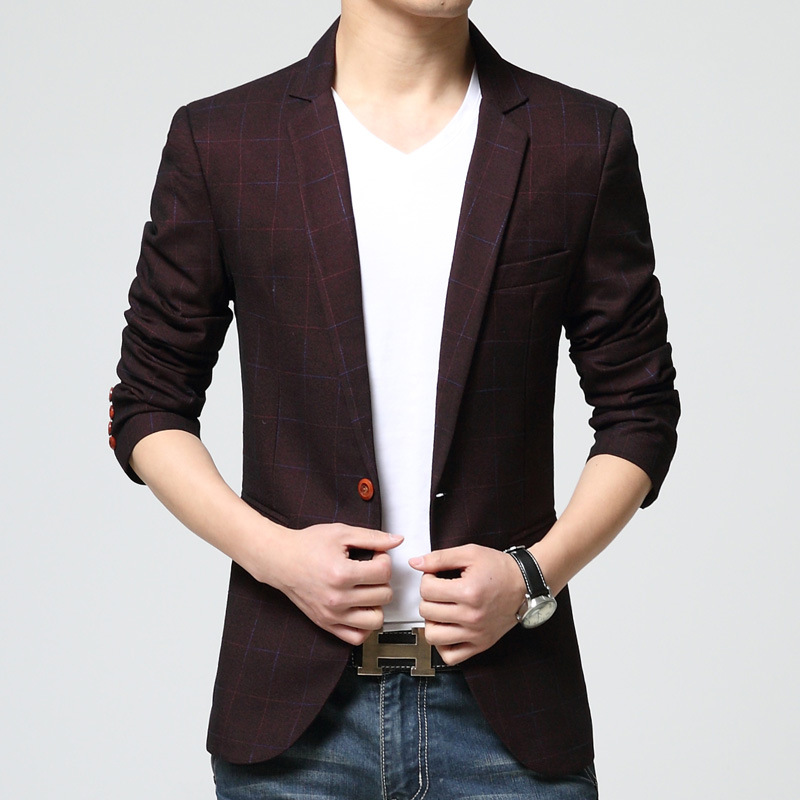 Wholesale- Spring new Korean Slim influx of male adolescent boys small suit men suit jacket thin sectiondo503