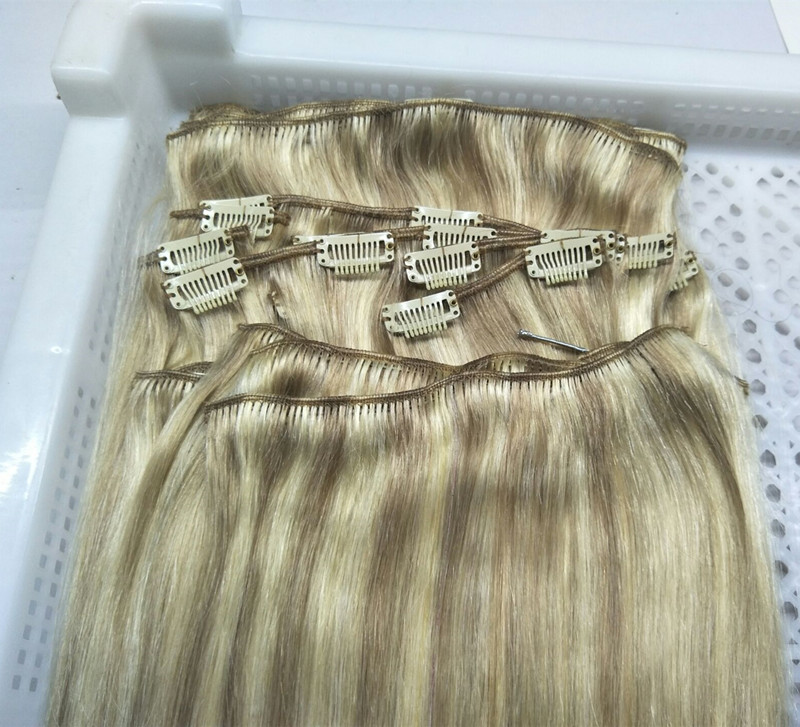 Grade 7A-Clip In Human Hair Extensions/ Piano color 4/27 & 3 Pieces/Set- 9clips 100% Brazilian Remy Hair Full Head Sets 120G, P 4/27
Grade 7A-Clip In Human Hair Extensions/ Piano color 4/27 & 3 Pieces/Set- 9clips 100% Brazilian Remy Hair Full Head Sets 120G, P 4/27