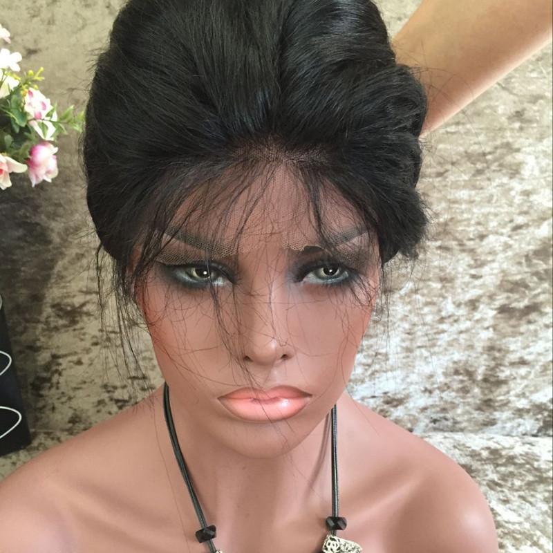 New blonde brazilian Lace Front Wigs With Baby Hair long water wave synthetic Wigs heat resistant for black women