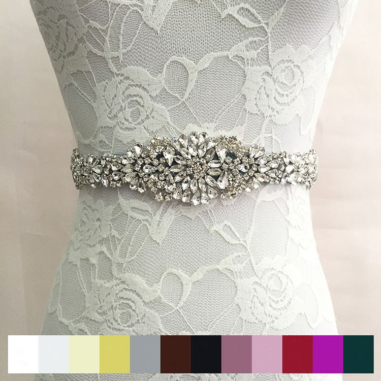 2020 New Hot Sale In Stock Fashion Crystal Rhinestone Wedding Belt Bridal beaded sash Colorful Bridal Gown Sashes Belts Fast Shipping
2020 New Hot Sale In Stock Fashion Crystal Rhinestone Wedding Belt Bridal beaded sash Colorful Bridal Gown Sashes Belts Fast Shipping