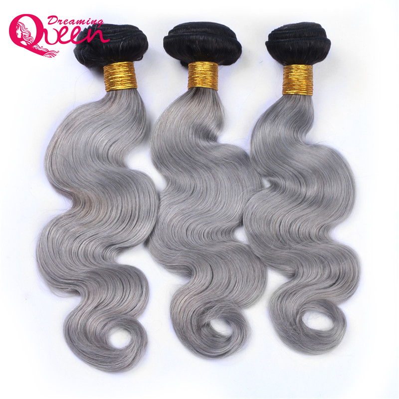 #T1B Grey Color Ombre Brazilian Body Wave Human Hair Weave T1B Gray Ombre 100% Virgin Human Hair 3 Bundles Ombre Bundles Extensions
#T1B Grey Color Ombre Brazilian Body Wave Human Hair Weave T1B Gray Ombre 100% Virgin Human Hair 3 Bundles Ombre Bundles Extensions