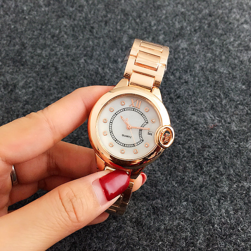 Woman quartz Watches Literal Rhinestones inlay scale Clock dial Fashion Full Steel Dial Wristwatches calendar quartz Watches
Woman quartz Watches Literal Rhinestones inlay scale Clock dial Fashion Full Steel Dial Wristwatches calendar quartz Watches