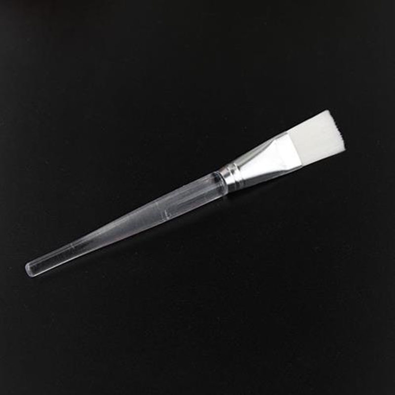 Facial Mask Brush Plastic Handle Cosmetic Tools Soft Fiber Hair Foundation Makeup Face Treatment Salon Beauty Tool F20171111