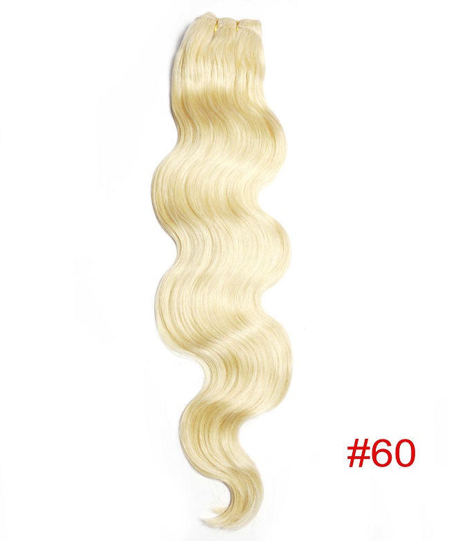 16-28inches 100g/Pcs 100% Remy Human Hair Weft Weaving Extensions Straight Natural Silk Non-clips