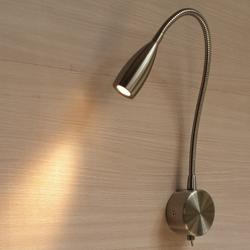 Topoch LED Van Lights Hard wired on-off Switch Directional Lamp Narrow Beam Brushed Nickel Finish CREE LED 3W AC100-240V DC12V/24V
Topoch LED Van Lights Hard wired on-off Switch Directional Lamp Narrow Beam Brushed Nickel Finish CREE LED 3W AC100-240V DC12V/24V