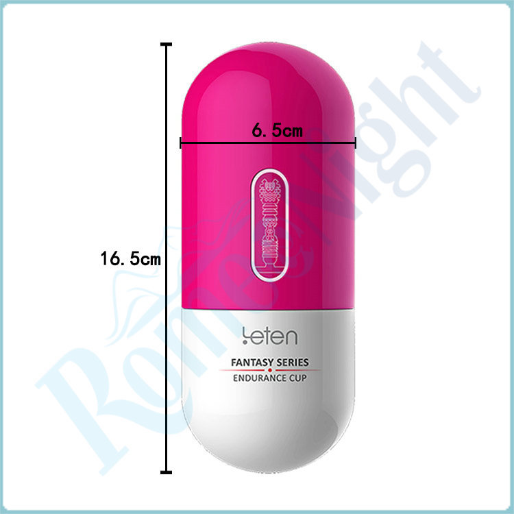 Red-Leten Fantasy Series Deep Throat Masturbation Male Hands Free Cup Endurance Trainer, Erotic Sex Products Sex Toys for Men 17402