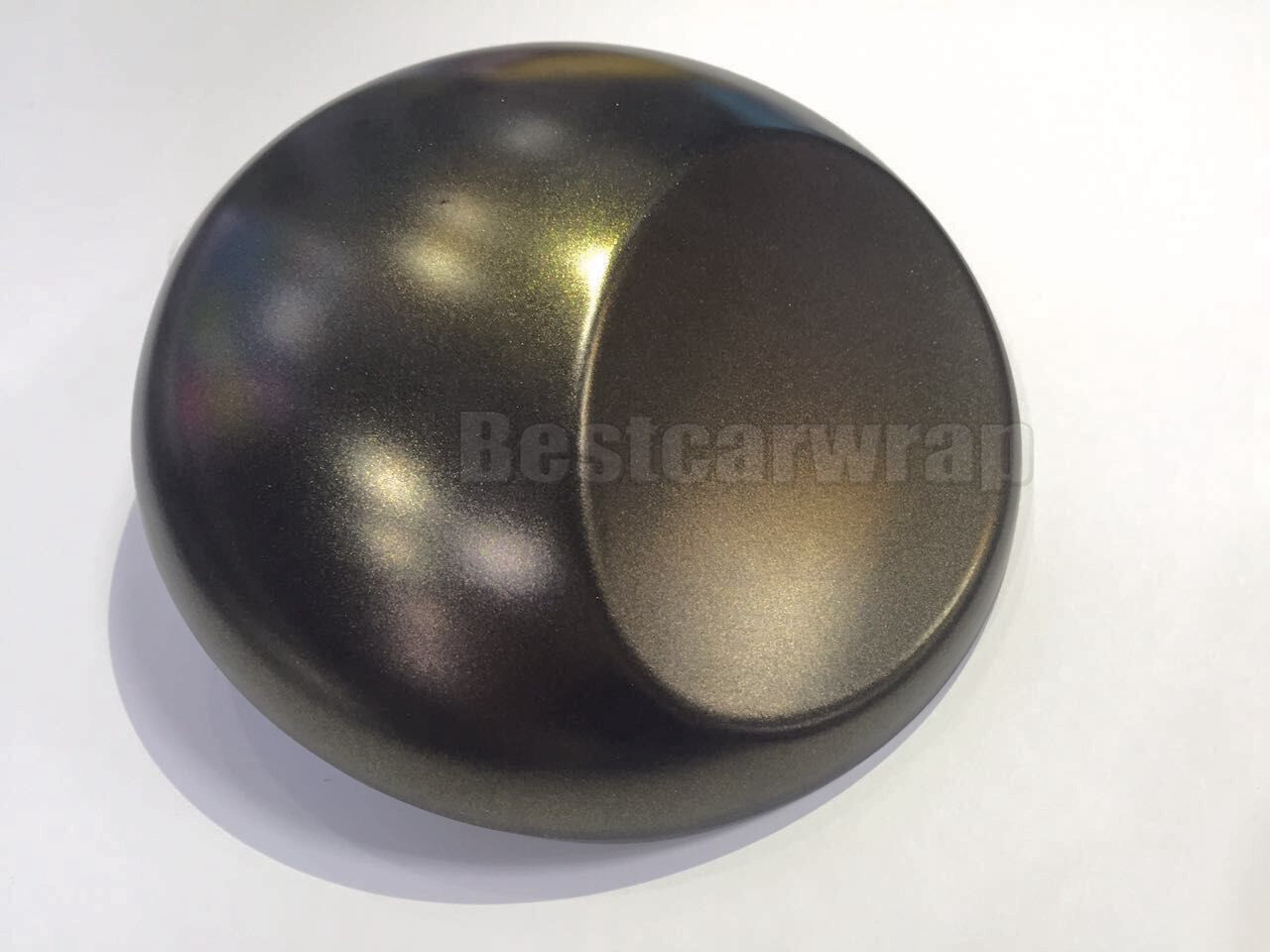 Top quality Brown Chrome Satin Vinyl Car Wrap styling Foil covering stickers bronze Chrome Vehicle WRAPPING skin size 1.52x20m/Roll