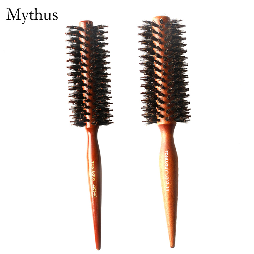 2 Sizes Wooden Brush Natural Boar Bristle Round Rolling Hair Brush Tip Tail Handle Hair Care Tools TG-3303
2 Sizes Wooden Brush Natural Boar Bristle Round Rolling Hair Brush Tip Tail Handle Hair Care Tools TG-3303