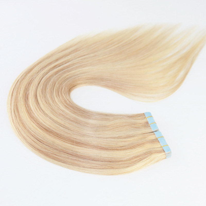Top Grade Remy Human Hair Piano Color 16#/22# Ombre 40 pieces Seamless Tape Hair Extension