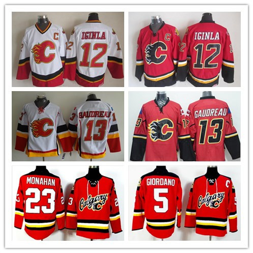 Cheap Calgary Flames Mens 13 Johnny Gaudreau 23 Sean Monahan Hockey Jerseys Stitched 5 Mark Giordano 12 Jarome Iginla Retro Jersey Red, Black
Cheap Calgary Flames Mens 13 Johnny Gaudreau 23 Sean Monahan Hockey Jerseys Stitched 5 Mark Giordano 12 Jarome Iginla Retro Jersey Red, Black