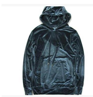 Men Women Hip Hop Velour Velvet Pullover Tracksuit Hoodie Pants Joggers Streetstyle Sweatshirt Casual