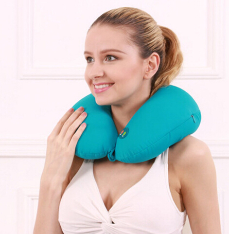 new arrival neck pillow massage electric U-shaped massage pillow cervical vibration massage neck pillows free shipping